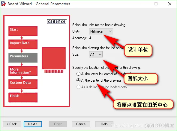 Cadence Allegro通过向导绘制板框的方法_焊盘_07